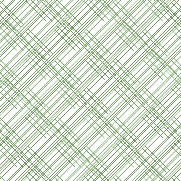 Thatched in Pistachio on White