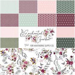Enchanted Garden Fat Quarter Bundle in Enchantment