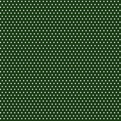 Polka Dots in Dark Green