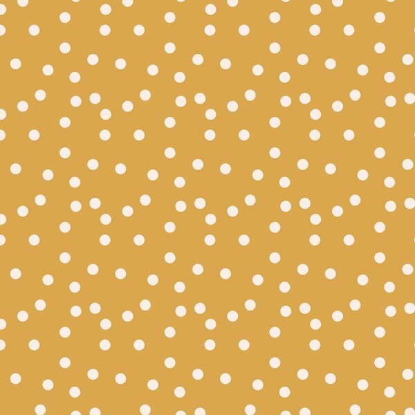 Boho Polka Dots in Amber
