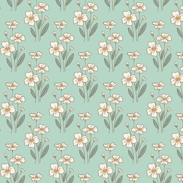 Freshly Picked in Aqua Sky