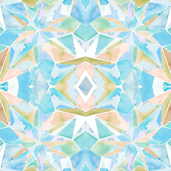 Large Kaleidoscope in Clear Stream