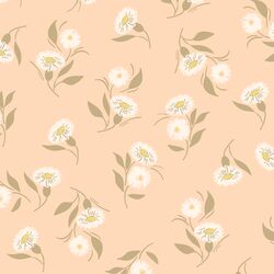 Scattered Dandelions in Peach
