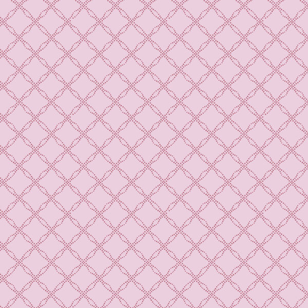 Dotted Lattice in Pink