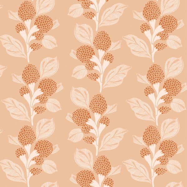 Blooming Vines in Peach