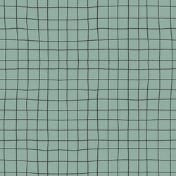 Pencil Check in Pond Blue