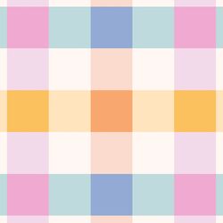 Multi Gingham in Garden