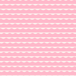Ruffle Stripe in Pink