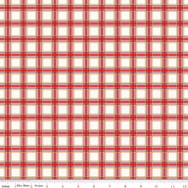 Plaid in White