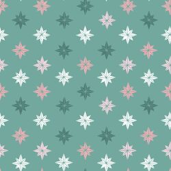Bon Bon Christmas Stars in Mint Green