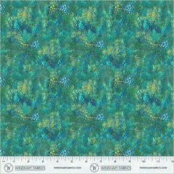Dragon Scales in Teal