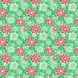 Little Poinciana Snowflakes in Christmas