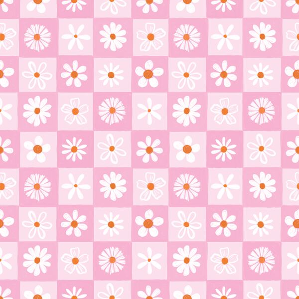 Daisies in Purple Orchid