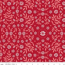 Ditsy Floral in Redwood