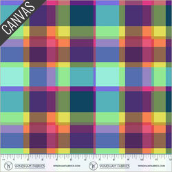 Summer Plaid Canvas in Multi