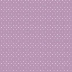 Winter Polka Dots in Lavender Ice