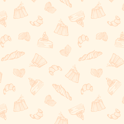 Sweets in Patisserie