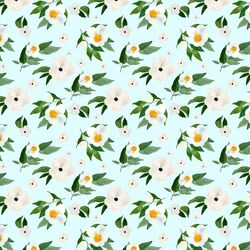 Small Spring Blooms in Spring Breeze