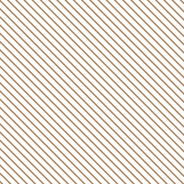 Wintertide Stripe in Golden on White