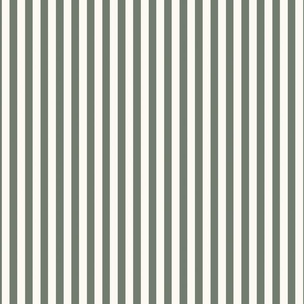 Vertical Spring Stripe in Meadow Green