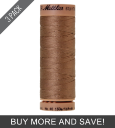 Walnut (9136-0280) - Silk Finish Cotton 40wt - 164 Yards (3 Pack)
