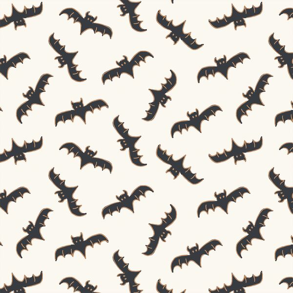 Totally Batty in Ghostly Cream