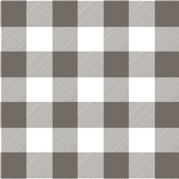 Buffalo Plaid in Stone