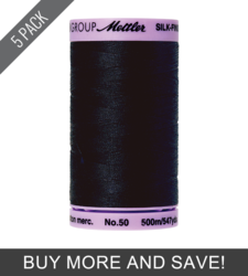 Space (9104-0954) - Silk Finish Cotton 50wt - 547 Yards (5 Pack)