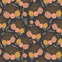 Flower Webs in Obsidian