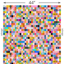 Selvedge Icons in Multi