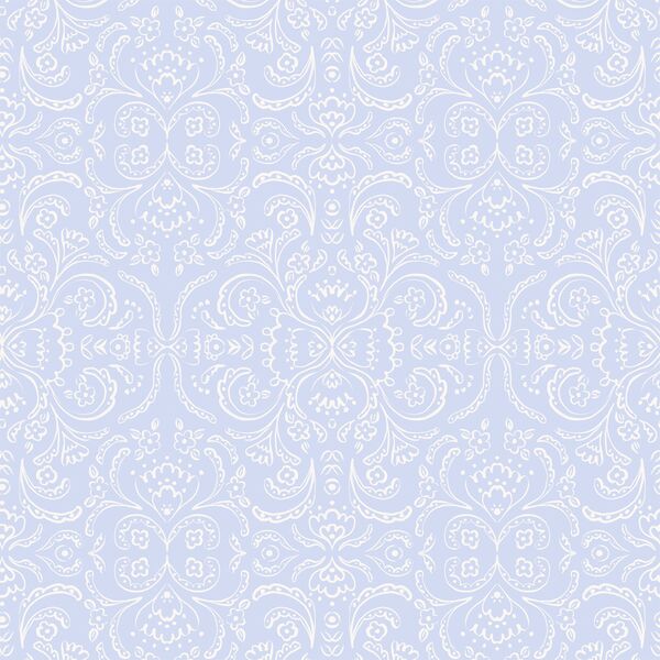 Painted Bandana in Periwinkle