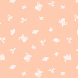 Flower Shadows in Sweet Peach