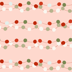 Large Garland in Marshmallow Pink
