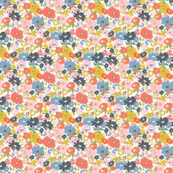 Tiny Breezy Floral in Coastal