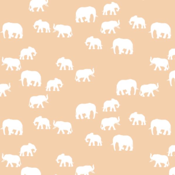 Elephant Silhouette in Nectar