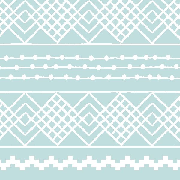 Etched Stripe in Glacier Blue