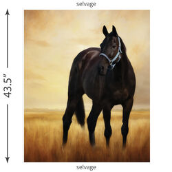 Horse in the Meadow Panel