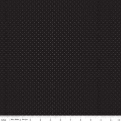 Swiss Dot Tone-on-Tone in Black