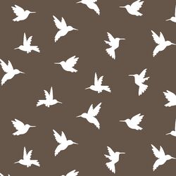 Hummingbird Silhouette in Timber