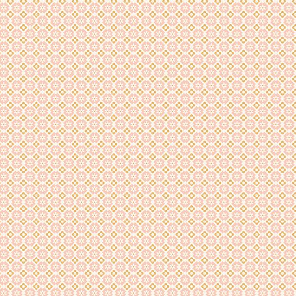 Geo Blossoms in Blush