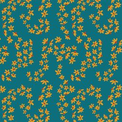 Daisy Fields in Totally Teal