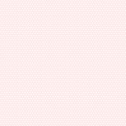 Small Winter Dot in White on Soft Blush