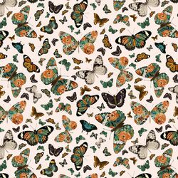 Small Autumn Butterfly in Soft Pink