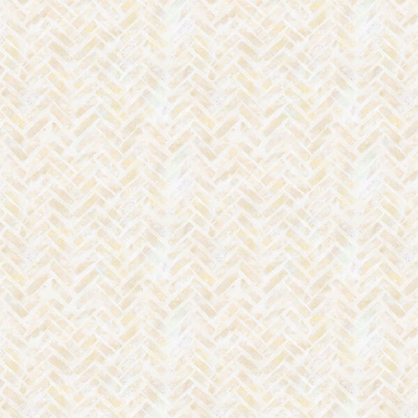 Herringbone Tiles in Cream