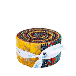 Expressions Batiks 2.5" Strip Roll in Places You'll Go Western Reflections
