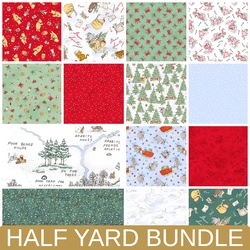 Christmas at Pooh Corner Half Yard Bundle