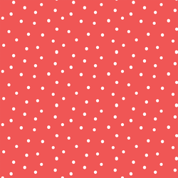 Holiday Dots in Hibiscus