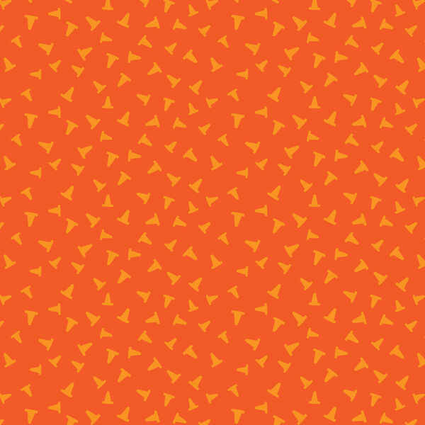 Caution in Orange