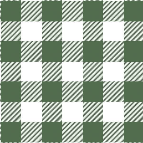 Buffalo Plaid in Kale
