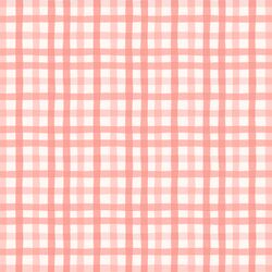 Gingham in Coral